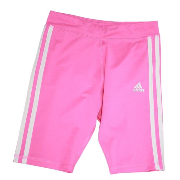Adidas Neon Pink Pull-On Shorts with Matching Shirt - Picture 3 of 7